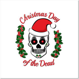 Christmas Day of the Dead Posters and Art